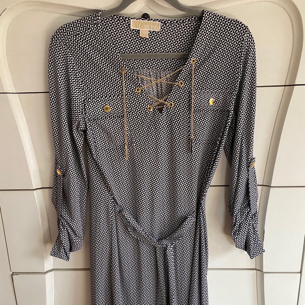 Michael Kors Tie Front Dress